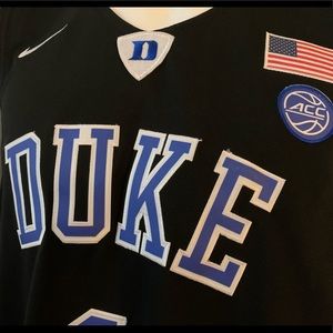 Zion Williamson Duke Black and Blue Jersey Large